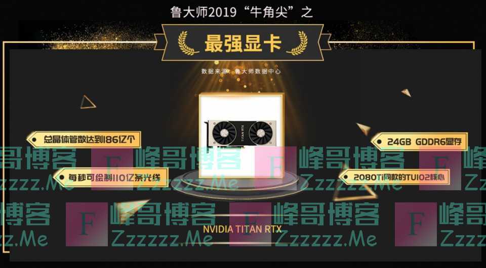 鲁大师2019年度显卡性能排行 新一代“甜品级”显卡是它！