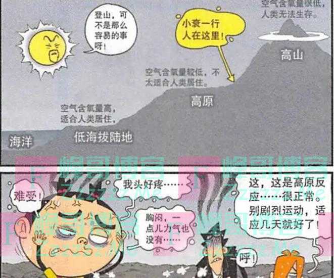 奇趣漫画 阿衰众人爬山遭遇雪崩 小衰衰一个屁解救了大家 峰哥博客