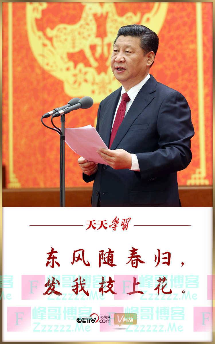 习近平这样“典”亮春天