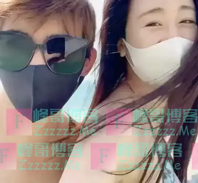 韩女星与小18岁老公戏水，身上只挂2根带子，被老公紧搂太享受