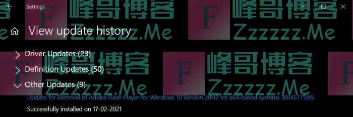 Windows 10的更新系统将在今年7月彻底删除Flash Player