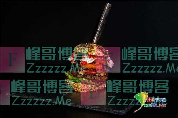 荷兰餐厅推出世界最贵汉堡 价值3.8万