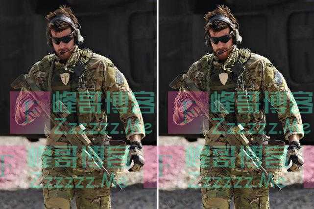 精锐士兵佩戴十字军标志在阿富汗作战，照片被澳洲国防部悄悄修改