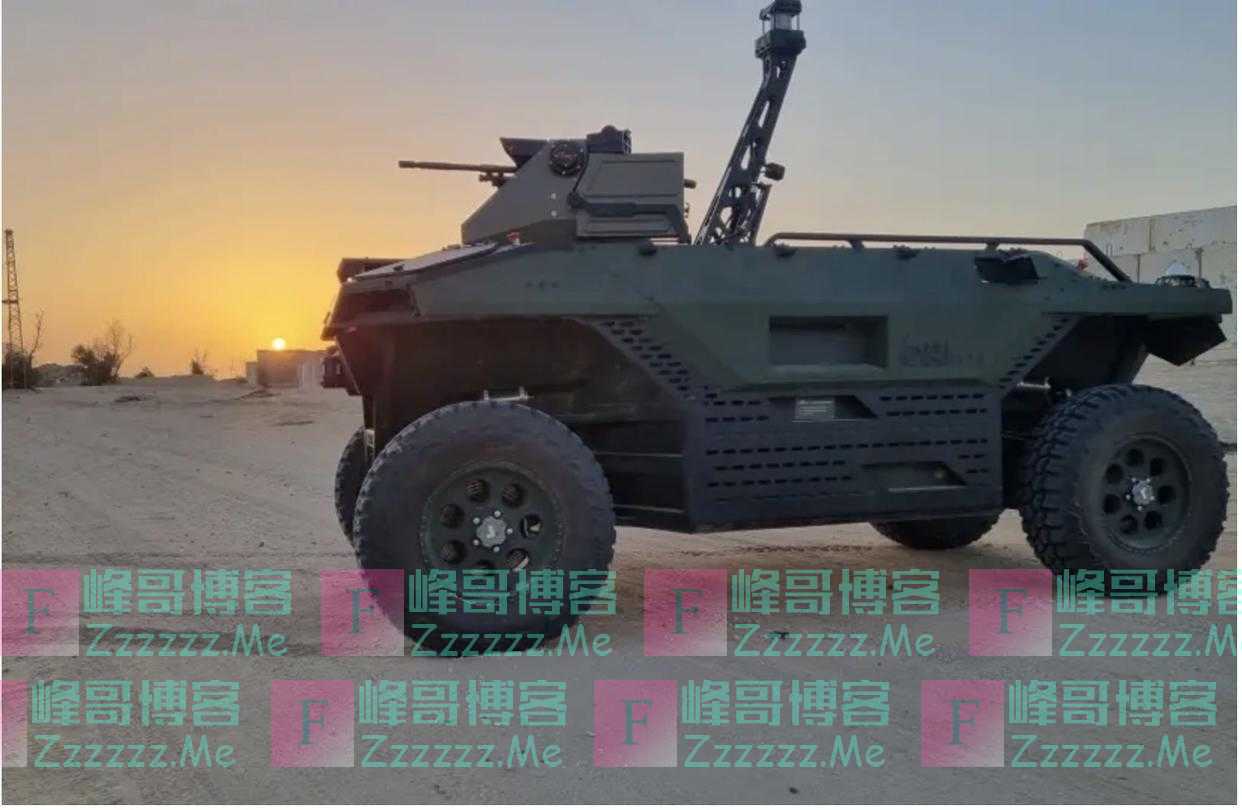 以色列军工企业推出无人装甲车：能巡逻、收集情报、开火