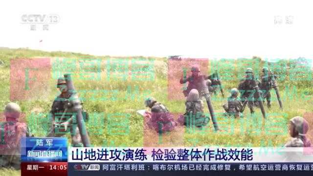 第73集团军某两栖合成旅在闽南山地进攻战斗演练