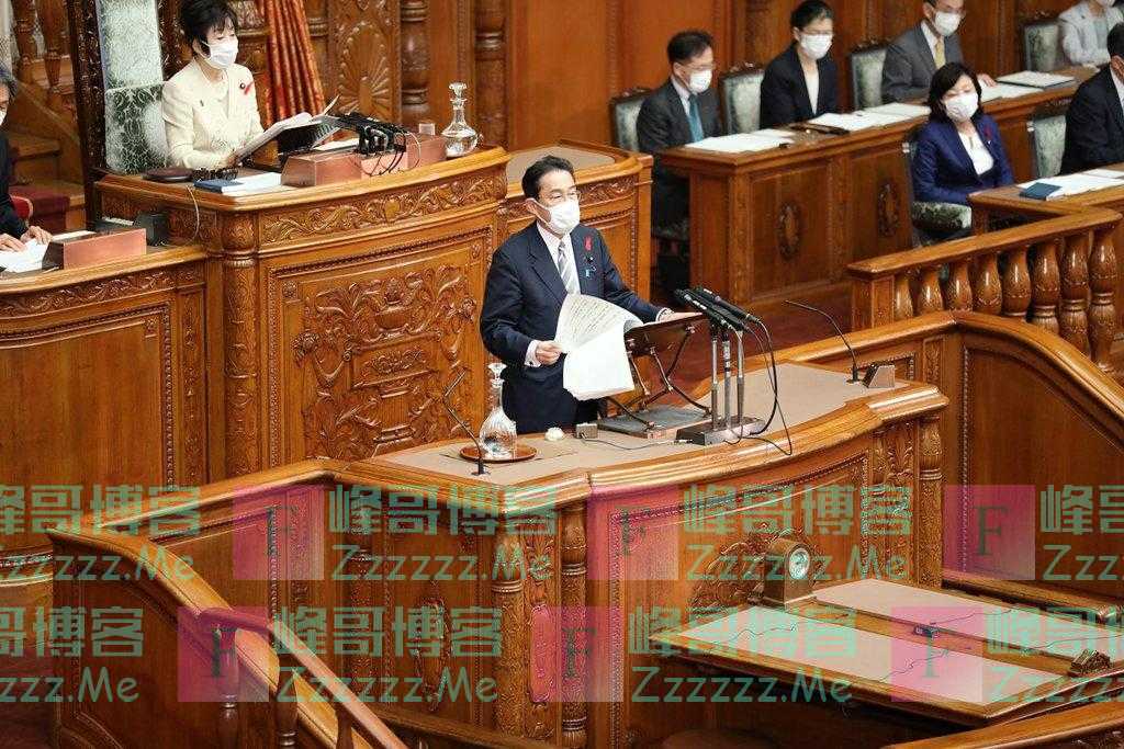 岸田文雄在国会发表首次施政演说 谈及对华关系时这样说