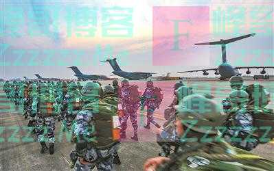 运20等多机型投送 空降兵某旅开展空降夺控要点演练