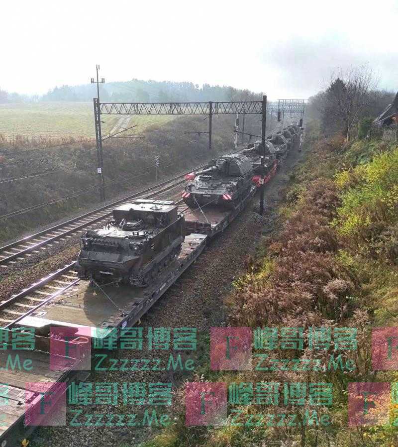 俄媒：波白边境附近发现大量德国部队装甲车
