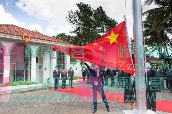 中国在尼加拉瓜重开大使馆 五星红旗时隔31年再在马那瓜升起