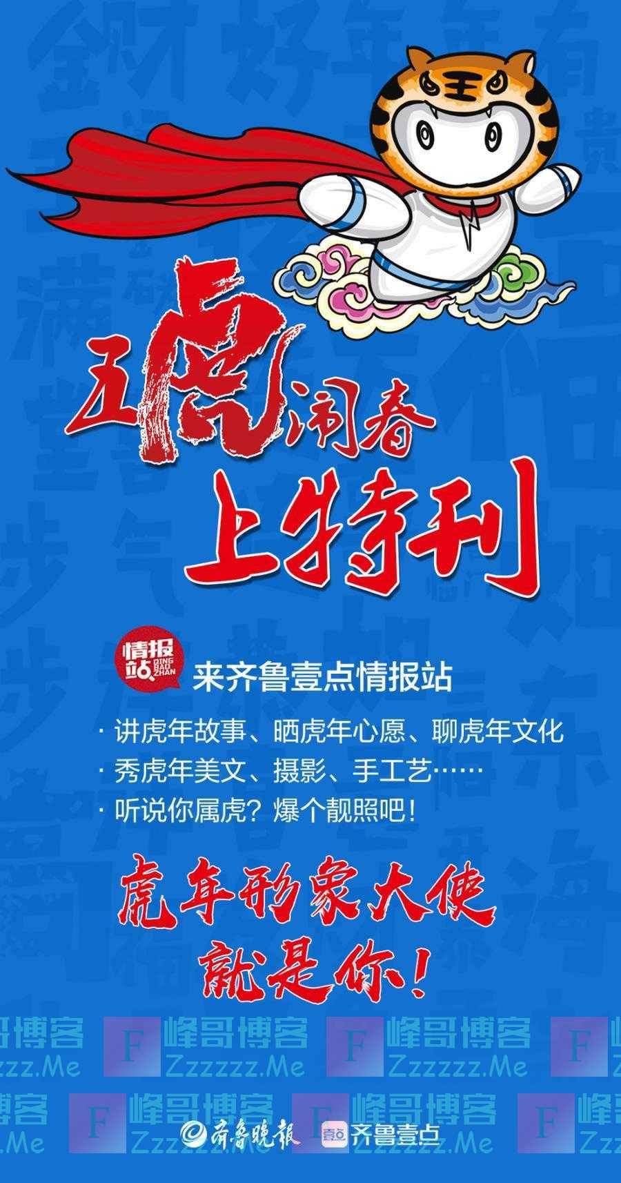 “五虎闹春”上特刊，齐鲁壹点喊你来！