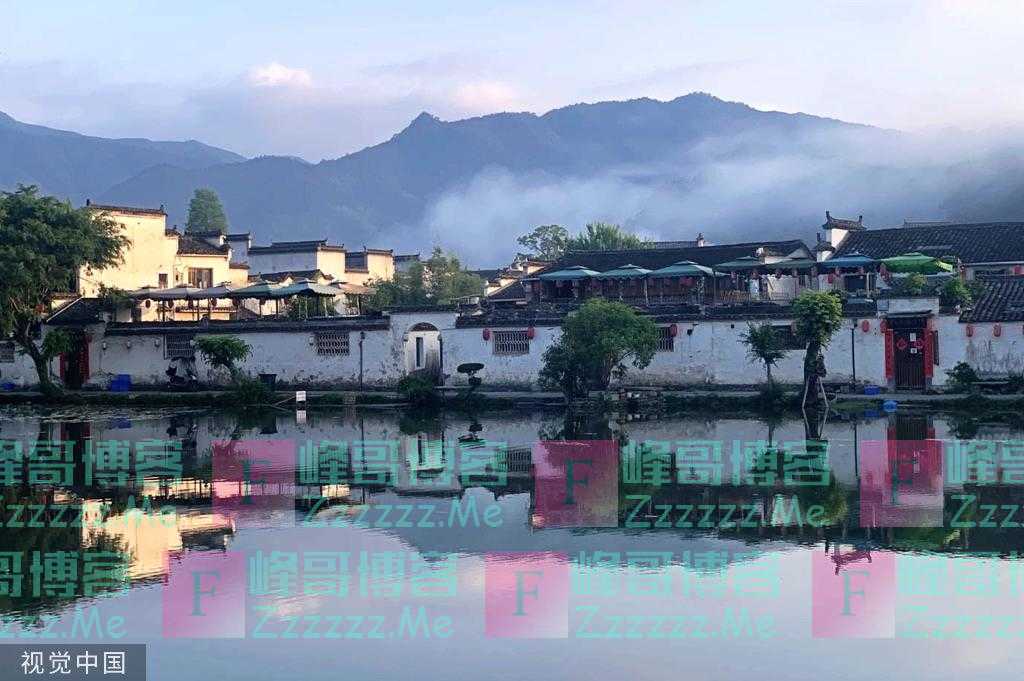 安徽黄山：宏村景色如画