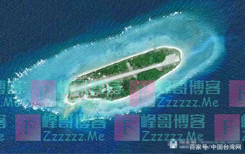 加长机场跑道藏不住了？卫星图像证实太平岛正“填海造陆” 台军将量产导弹布满全岛让台湾变“刺猬”