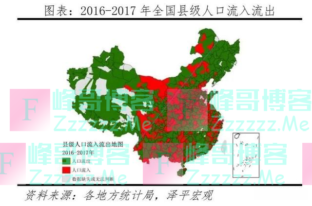 中国人口大迁移：3000个县全景呈现