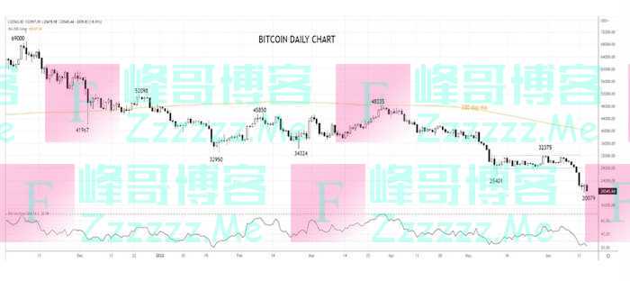 流动性退潮引发币灾，比特币“数字黄金”神话黯淡