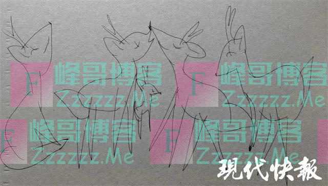 4岁半萌娃自学绘画线条流畅丝滑，网友：含着奶瓶的小画家