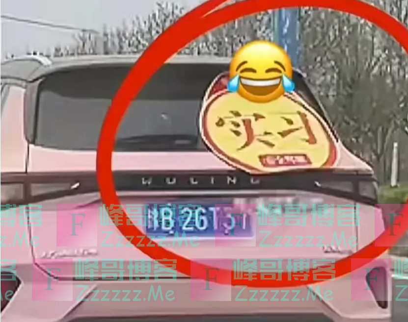看到车尾的实习贴，以为对方是新手司机，反光镜暴露了车主实力！