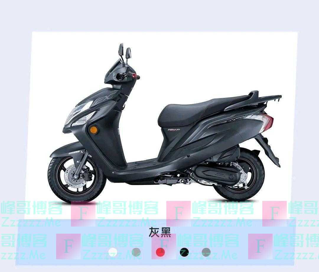 本田全新2022款，EX125，商务宽体踏板车