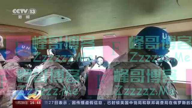 中国维和部队列装新型防地雷反伏击车