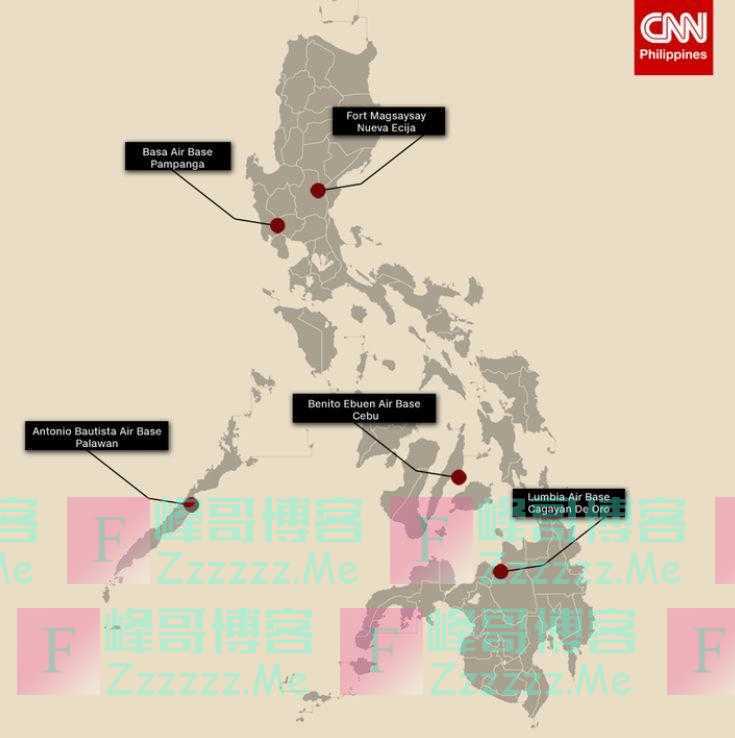 菲律宾9座基地对美军开放，台海南海防卫压力陡增，未来变数增加