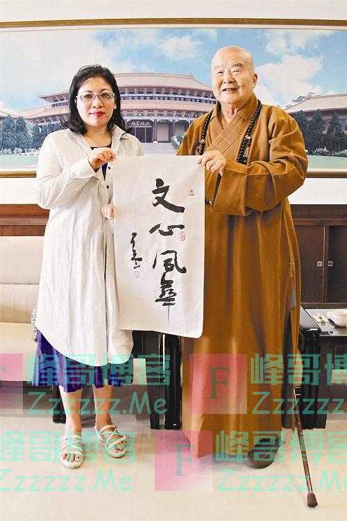 陈文茜悼念星云大师：大师曾透露下辈子想当个厨子