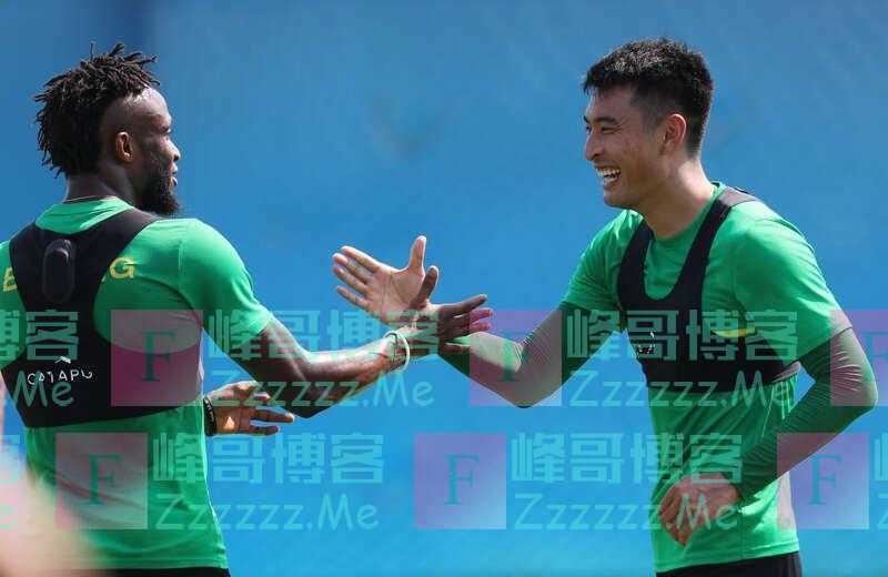 北京国安足球队举行内部教学比赛检验训练成果