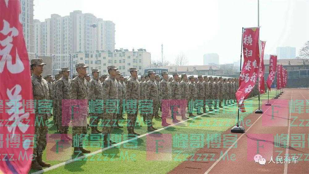 大场面！海军春季入伍新兵开训