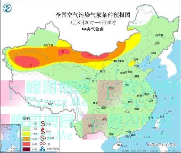 中央气象台继续发布沙尘暴蓝警：9-11日北方有沙尘天气