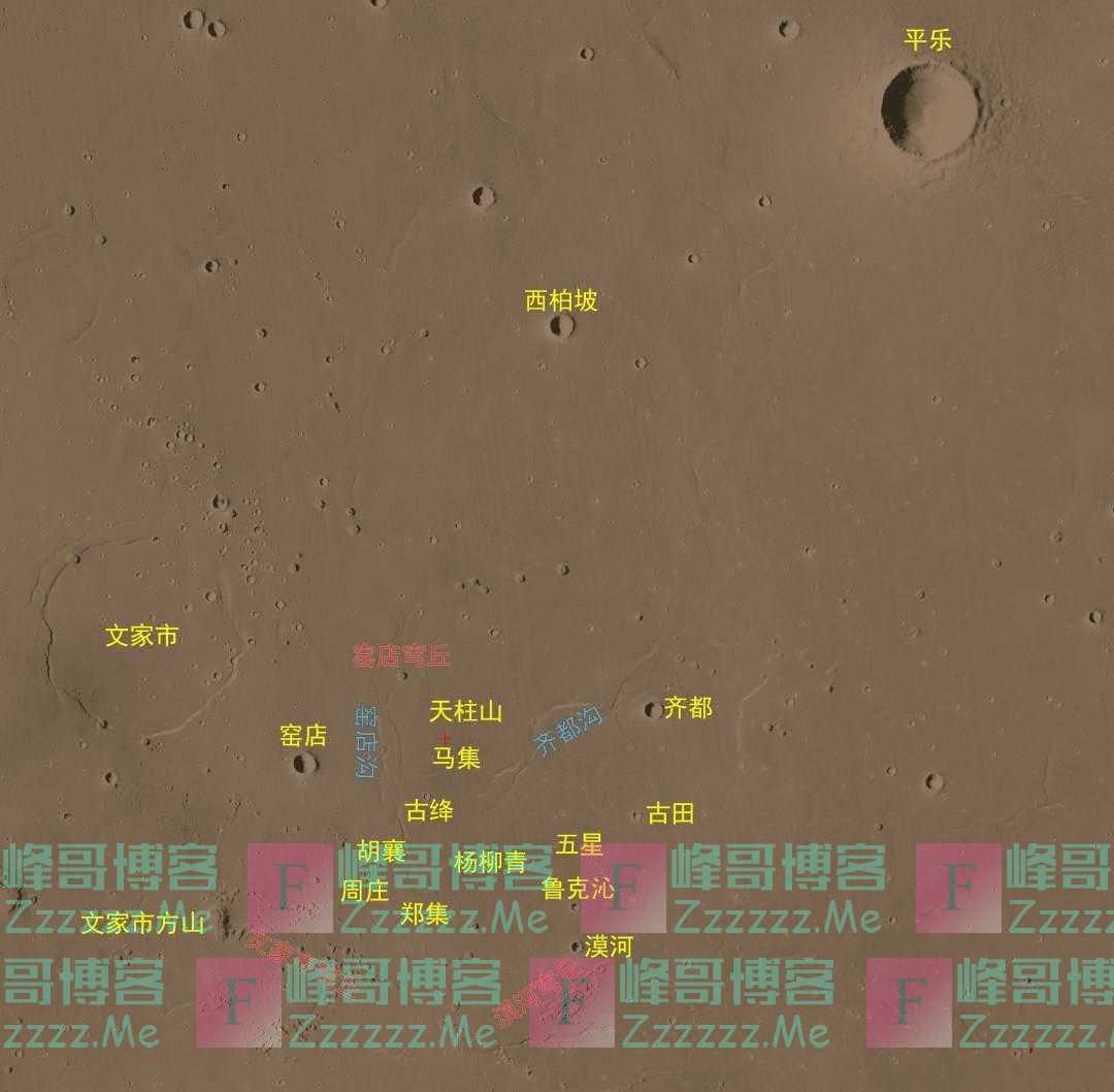 中国首次火星探测火星全球影像图发布