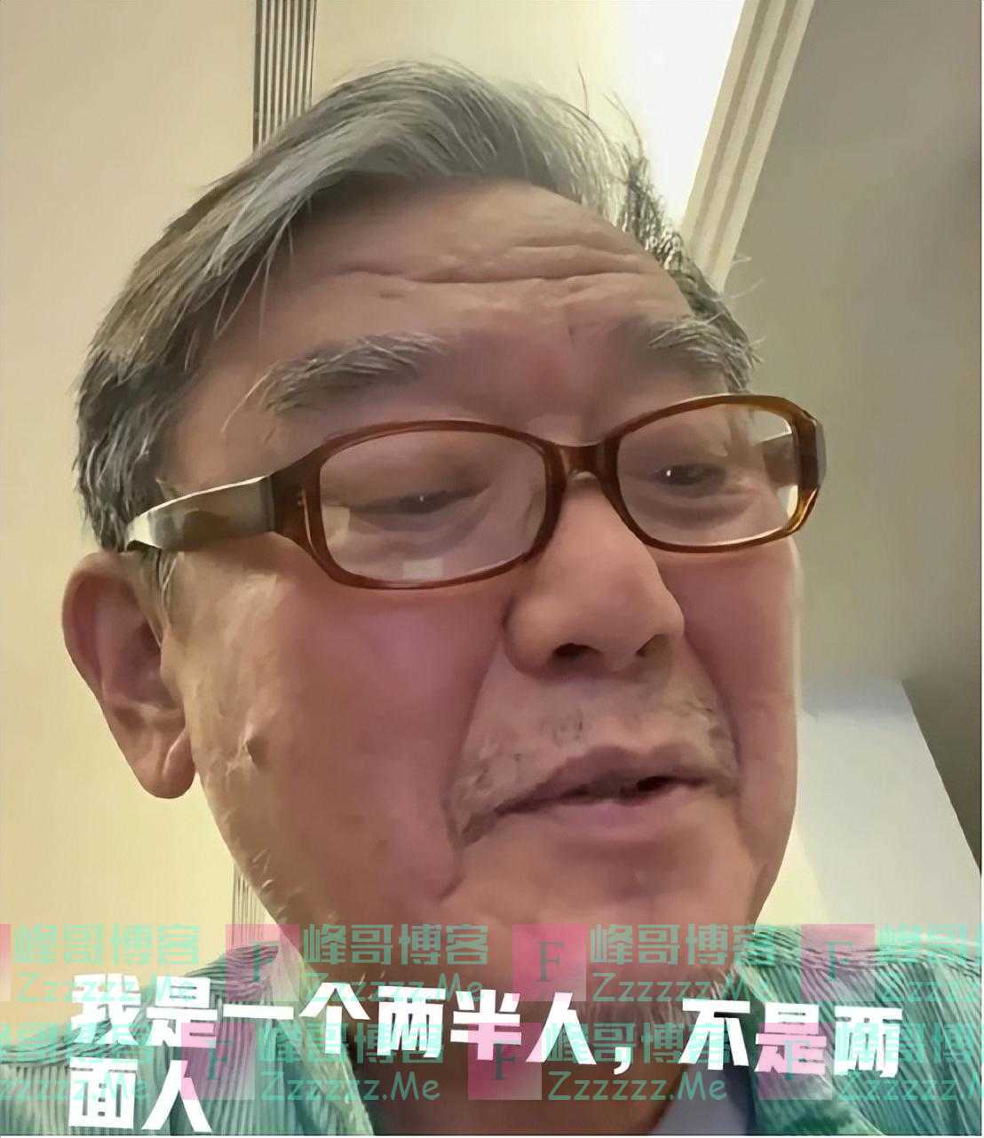 70岁李立群到台湾妹妹家蹭饭，爱国妹妹将其撵走，痛骂他是两面人