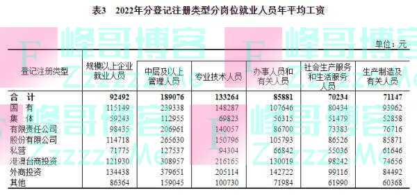 2022年平均工资出炉！你是什么段位？