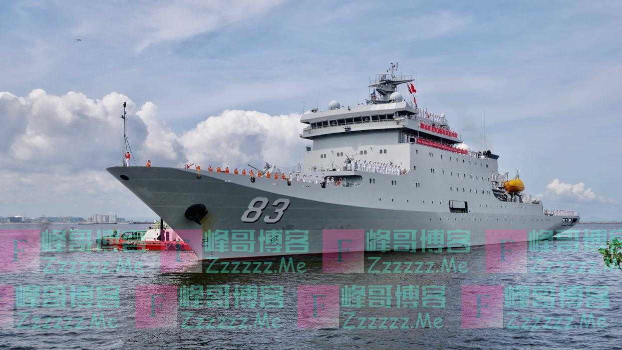 中国海军戚继光舰抵达菲律宾进行友好访问 菲方热烈欢迎