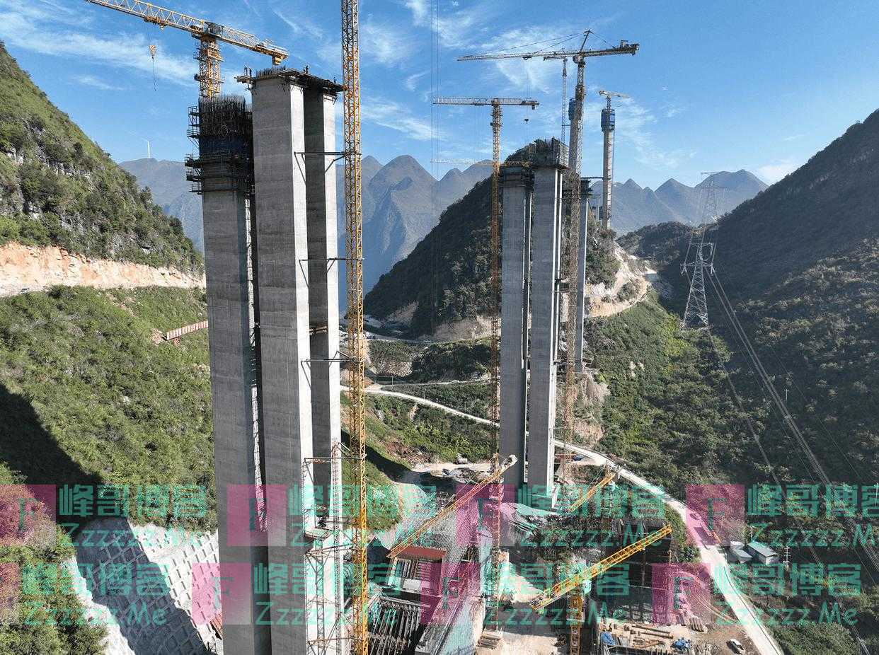 625米！挑战世界新高度｜花江峡谷大桥正在贵州高原拔地而起
