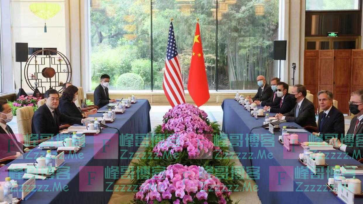 面对王毅的提醒，布林肯人还没离开北京，便喊出反对改变台海现状