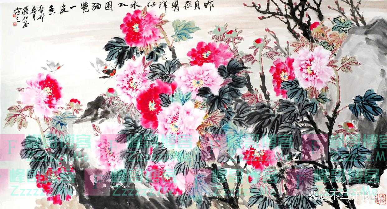 “浙派花鸟，灵动飘逸”，不二轩书画家蒋和武