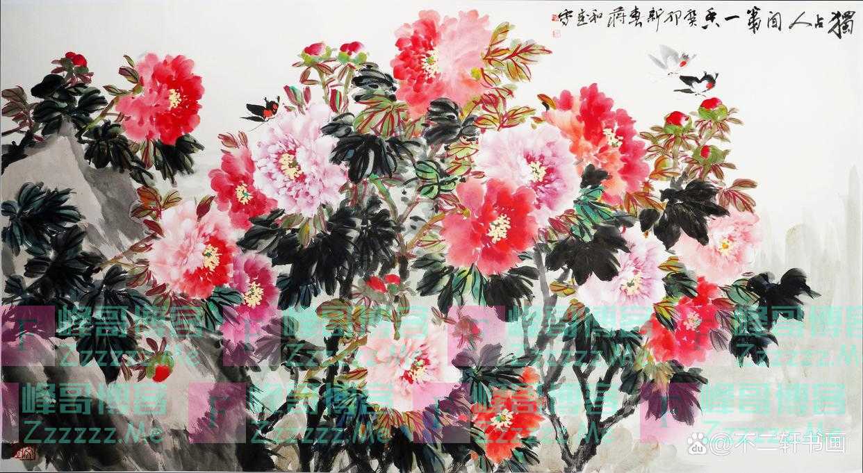 “浙派花鸟，灵动飘逸”，不二轩书画家蒋和武