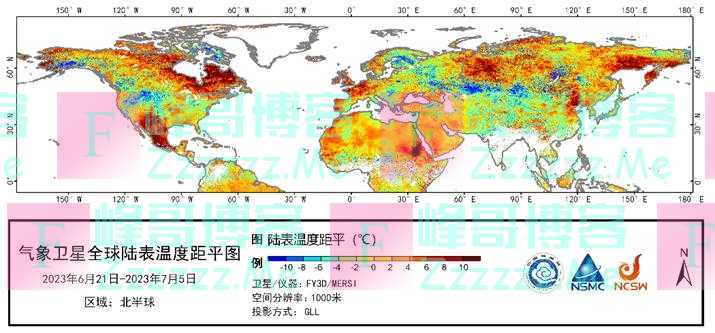 高烧不退！气象卫星“眼中”，全球热到了什么程度？