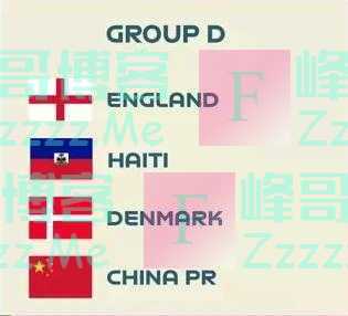 女足世界杯 D组：英格兰 海地 丹麦 中国