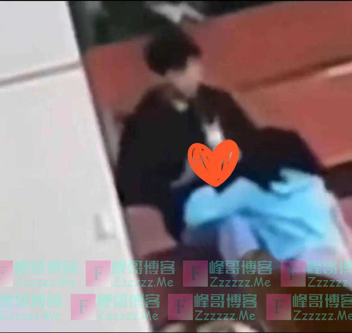 陕西工业职业技术学院情侣在学校看台举动曝光!网友:胆子真大