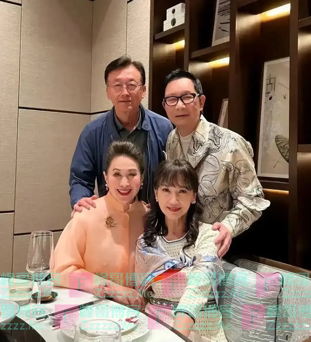 赵雅芝的三位儿子：长子47岁次子44岁，小儿子37岁，个个让她骄傲