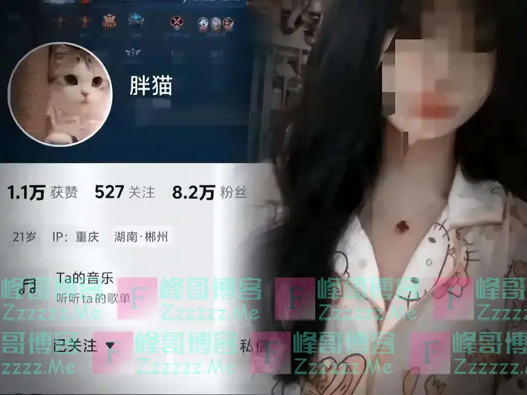 胖猫事件女主谭竹生活细节曝光，胖猫只是被骗的其中之一罢了！