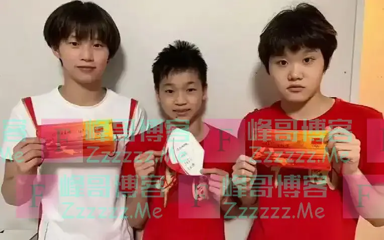 第一次见全红婵字迹,亲笔留言陈芋汐,网友:小姑娘太不简单了!
