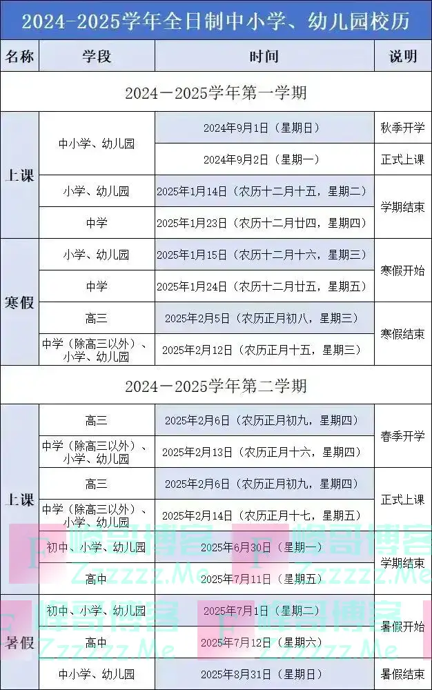 注意！中小学9月1日不上课！延期！