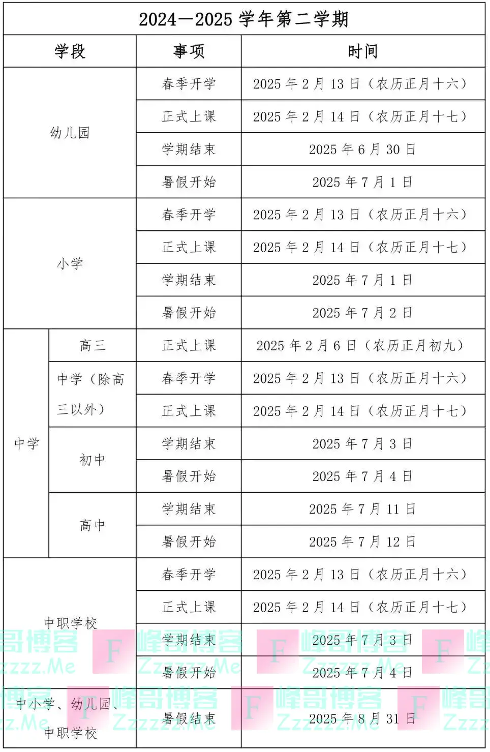 注意！中小学9月1日不上课！延期！