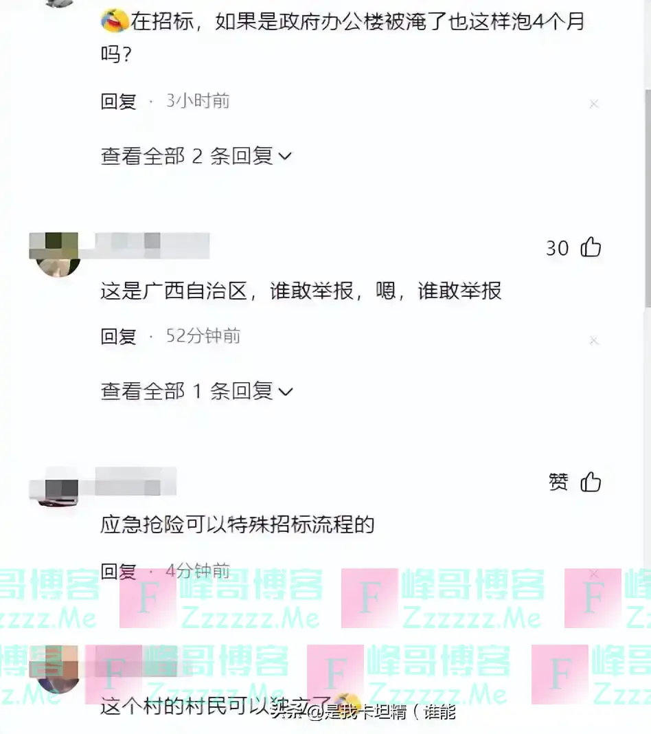 炸裂！广西一村庄被淹长达四个月，竟无一人知晓！官方回应被骂惨