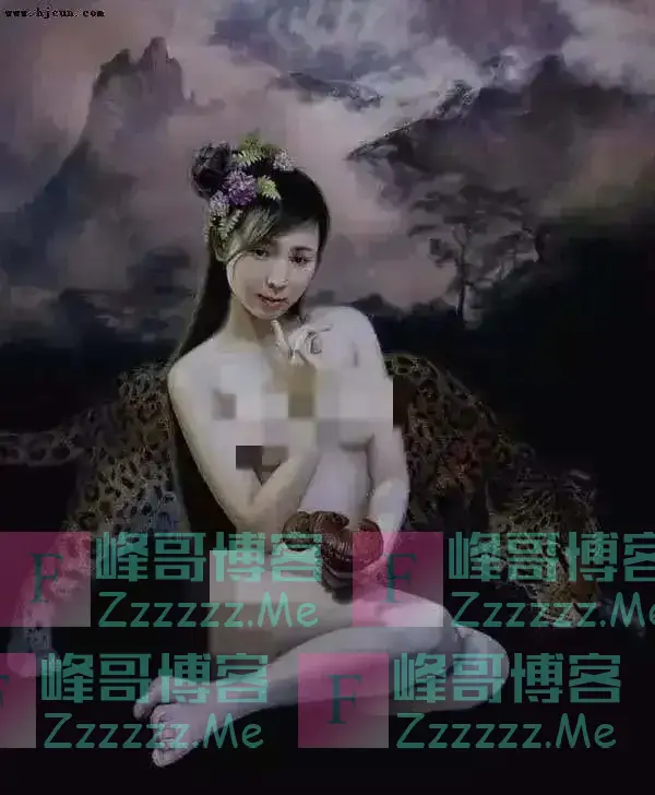 李壮平大师《女神山鬼》系列，父女联袂演绎传统与现代的完美融合