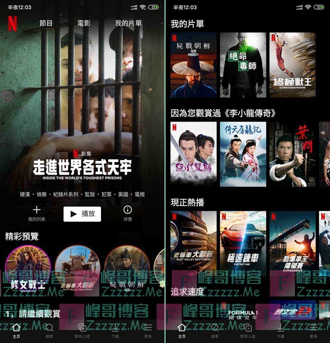 Netflix V7.61.0 网飞,奈非安卓APP最新版下载地址